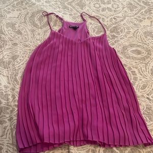 Express pleated top